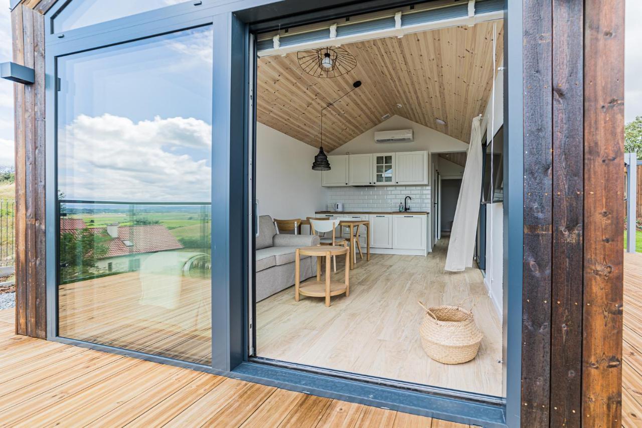 Nowe Domki Deluxe Z Widokiem Na Zatoke Z Basenem I Sauna Oslonino Екстер'єр фото